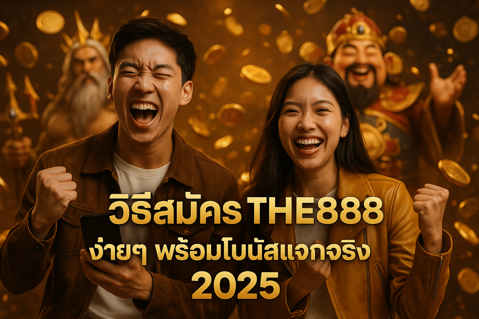 วิธีสมัคร THE888 ง่ายๆ พร้อมโบนัสแจกจริง 2025