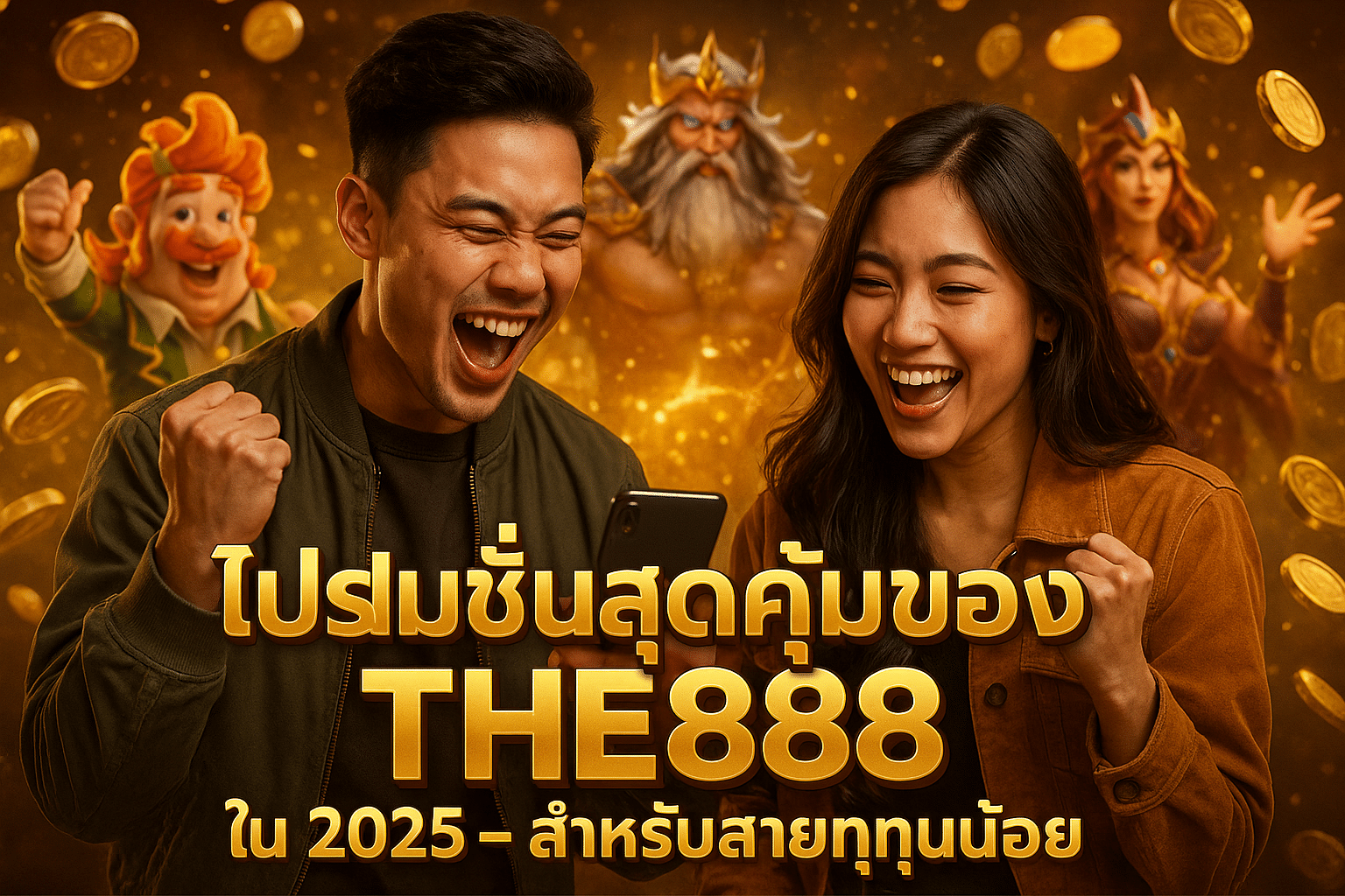 โปรโมชั่นสุดคุ้มของ THE888 ใน 2025 สำหรับสายทุนน้อย