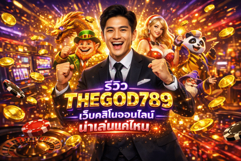 รีวิว THEGOD789 เว็บคาสิโนออนไลน์ น่าเล่นแค่ไหน