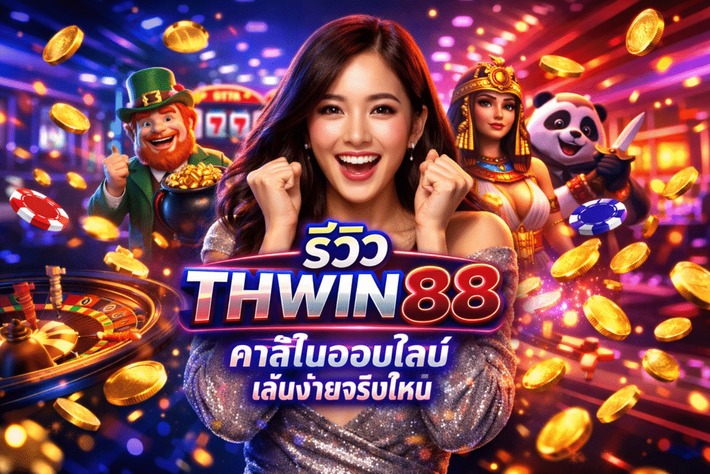 รีวิว THWIN88 คาสิโนออนไลน์ เล่นง่ายจริงไหม