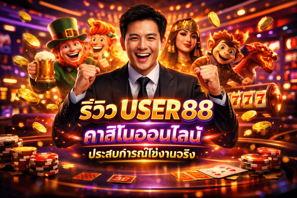 รีวิว USER88 คาสิโนออนไลน์ ประสบการณ์ใช้งานจริง