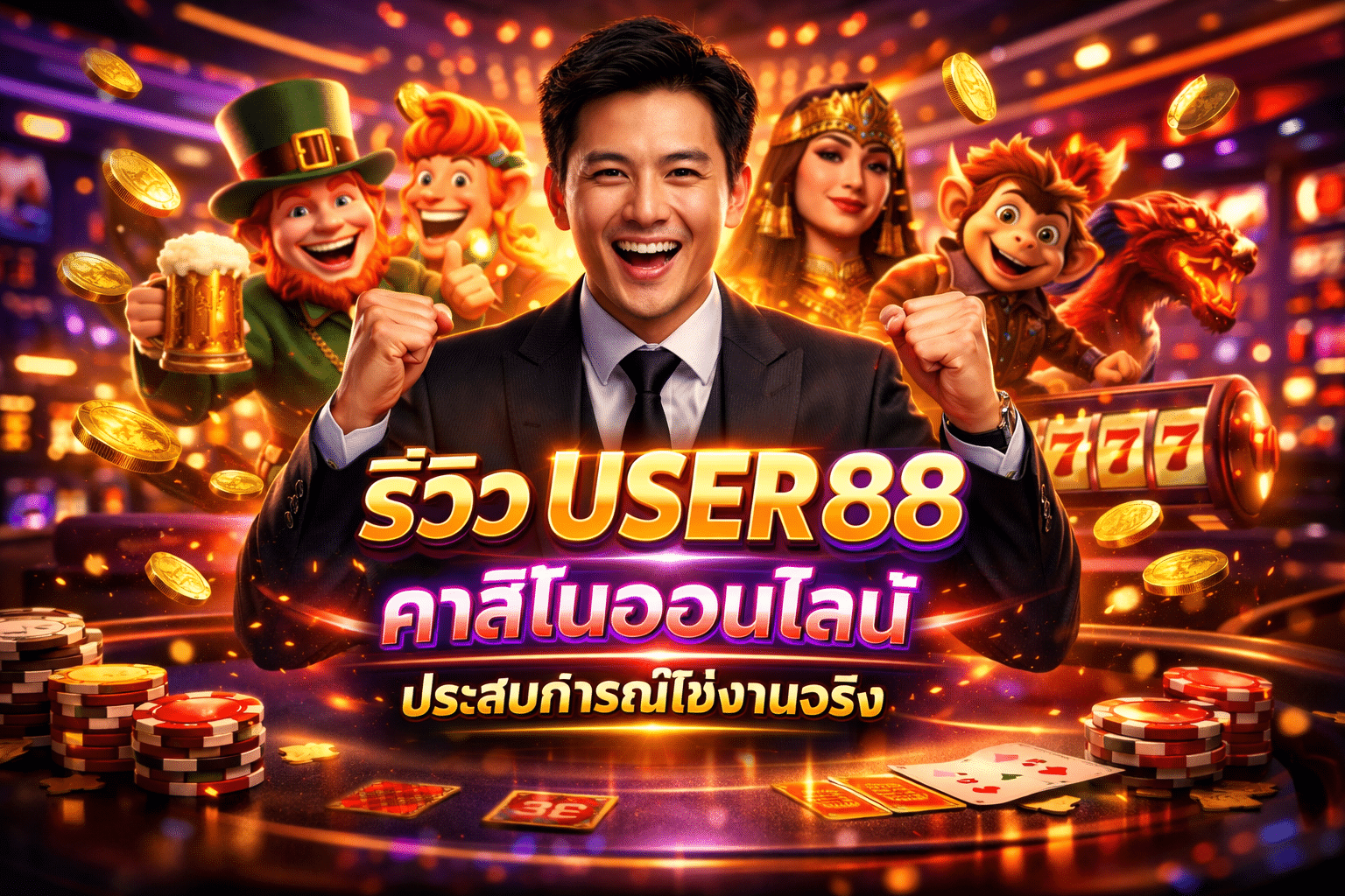 รีวิว USER88 คาสิโนออนไลน์ ประสบการณ์ใช้งานจริง